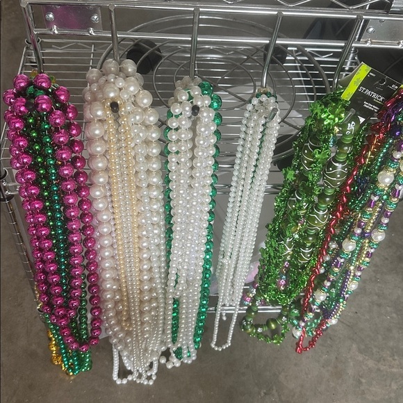 Festive Bead Necklace Set - Multicolor - Picture 2 of 2